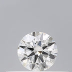 Diamante Taglio Brillante 0.18ct VG/EX/EX F VVS1 - GIA - 3.62x3.65x2.19mm