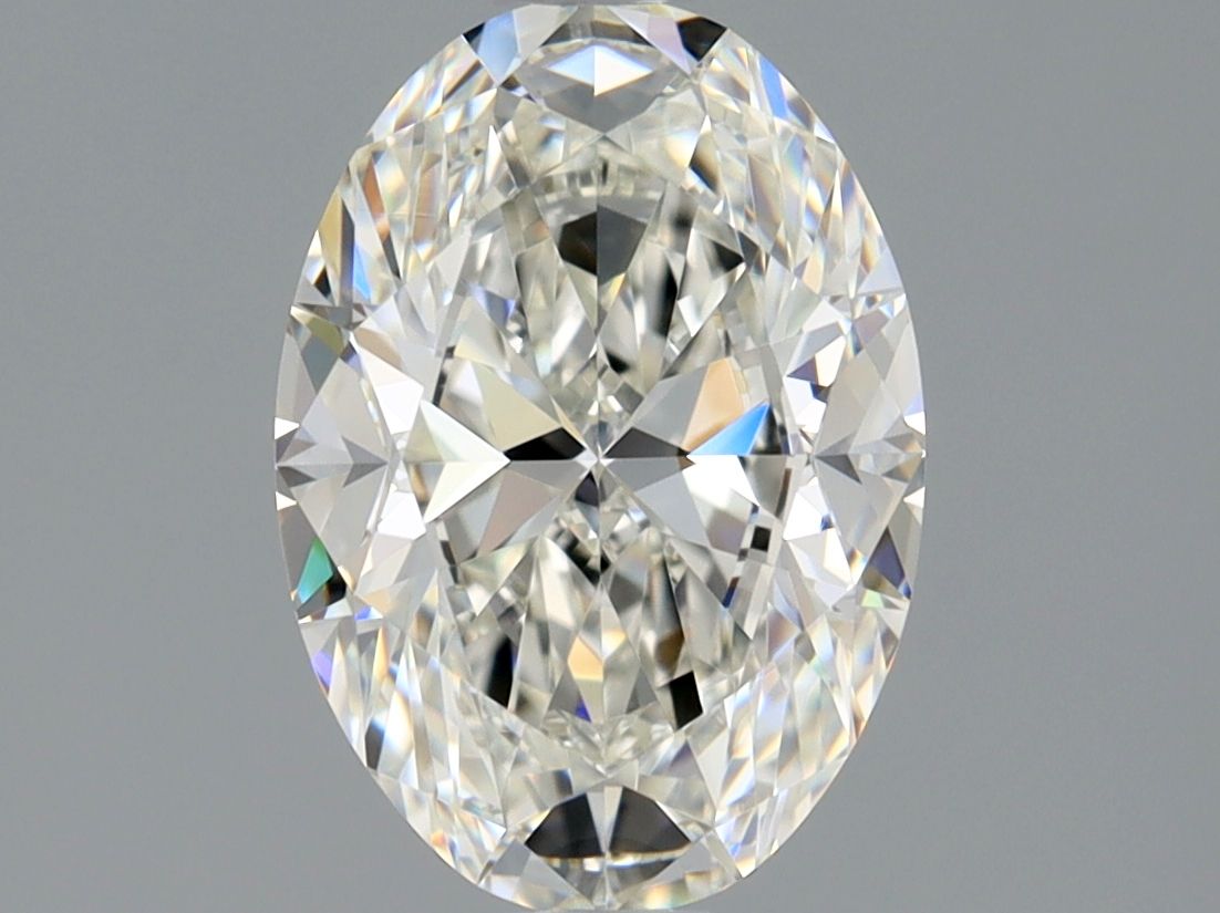 Diamante Naturale Taglio Ovale 1.3ct EX/EX H IF - GIA - 8.54x6.01x3.77mm