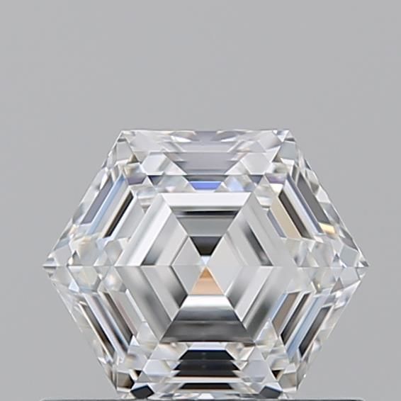 Diamante Naturale Taglio Esagonale 0.7ct EX/EX F VS1 - GIA - 5.97x5.0x3.24mm