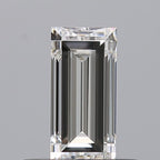 Diamante Naturale Taglio Baguette 0.44ct EX/EX E VVS2 - GIA - 6.26x2.98x2.24mm