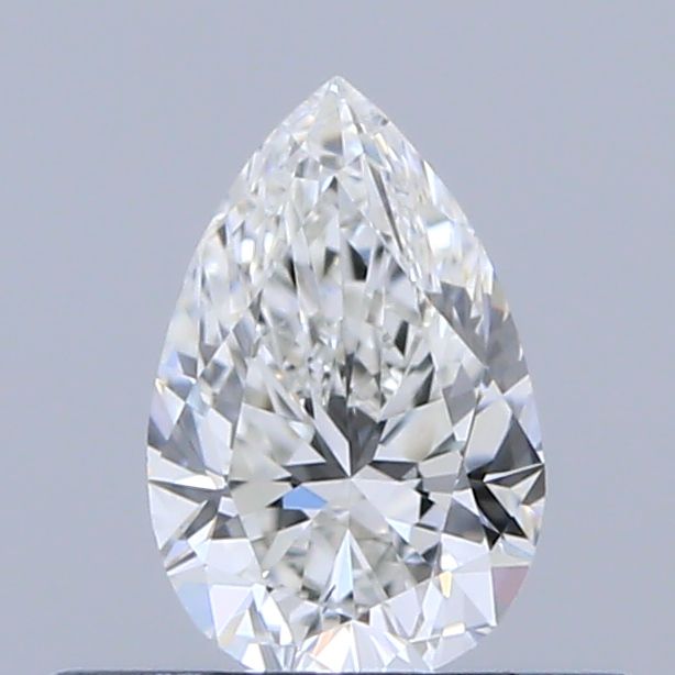 Diamante Naturale Taglio Goccia 0.3ct EX/VG H VVS2 - GIA - 5.71x3.69x2.36mm