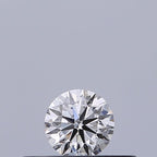 Diamante Taglio Brillante 0.18ct VG/EX/EX F VVS1 - GIA - 3.57x3.6x2.25mm