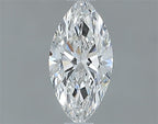 Diamante Naturale Taglio Marquise 0.55ct VG/EX F VS2 - GIA - 8.6x4.25x2.65mm