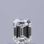 Diamante Naturale Taglio Smeraldo 0.44ct VG/EX F VVS1 - GIA - 5.1x3.73x2.54mm