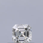 Diamante Naturale Taglio Asscher 0.35ct VG/EX G VVS2 - GIA - 3.93x3.86x2.6mm
