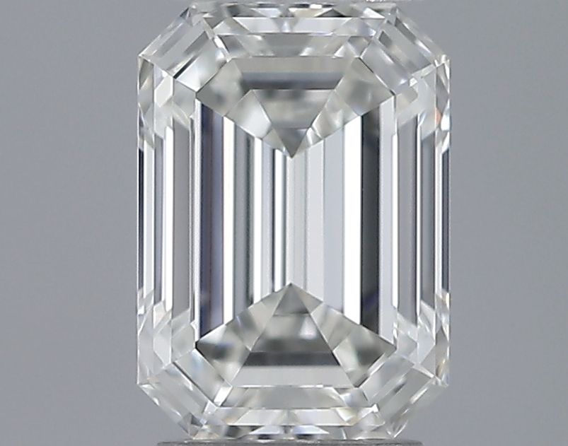 Diamante Naturale Taglio Smeraldo 0.58ct EX/EX G VVS1 - IGI - 5.64x4.05x2.7mm