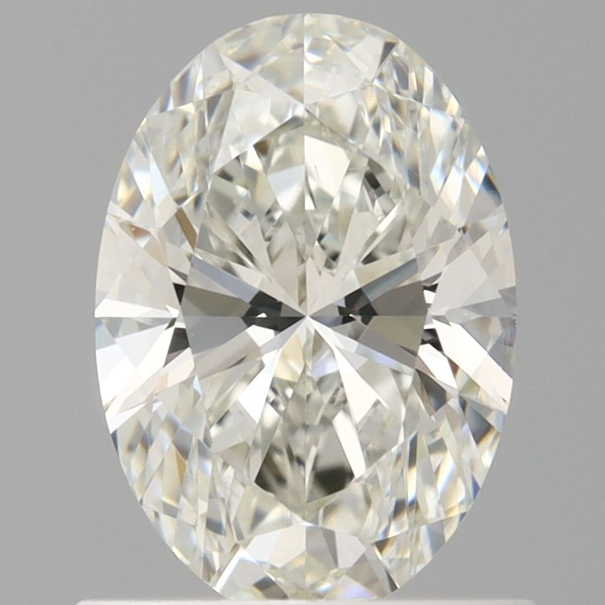 Diamante Naturale Taglio Ovale 0.91ct VG/EX I VS2 - GIA - 5.39x7.72x3.38mm