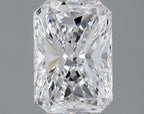 Diamante Naturale Taglio Radiant 0.9ct EX/EX D VS1 - GIA - 6.82x4.71x3.32mm