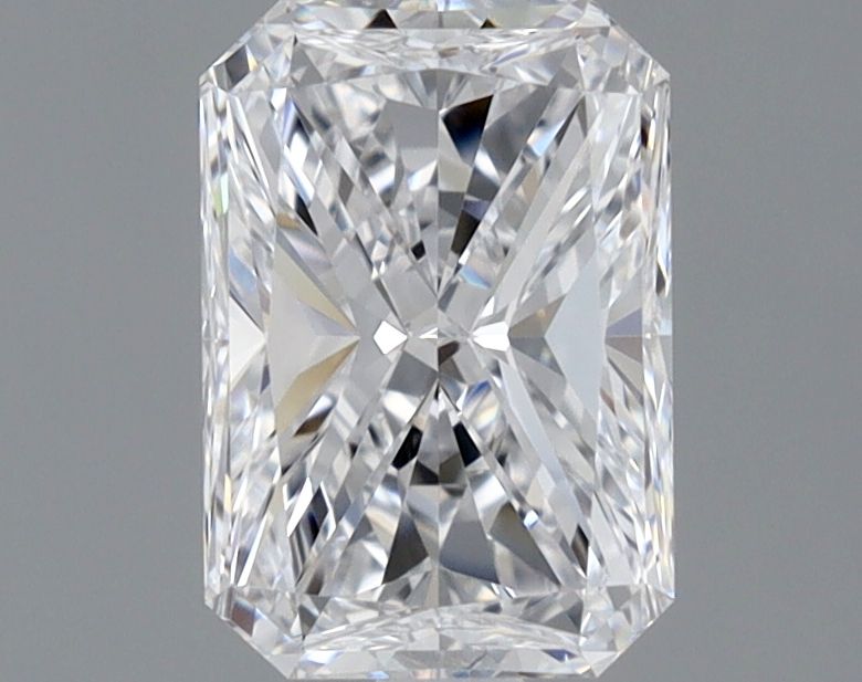 Diamante Naturale Taglio Radiant 0.9ct EX/EX D VS1 - GIA - 6.82x4.71x3.32mm