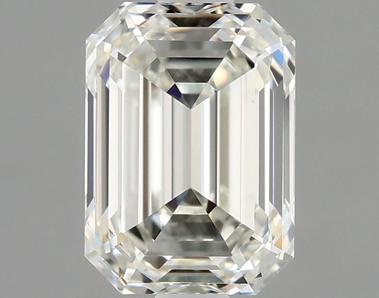 Diamante Naturale Taglio Smeraldo 0.92ct EX/EX J IF - GIA - 6.36x4.57x3.12mm