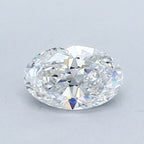 Diamante Naturale Taglio Ovale 0.71ct VG/VG E VVS1 - GIA - 7.36x4.75x3.04mm