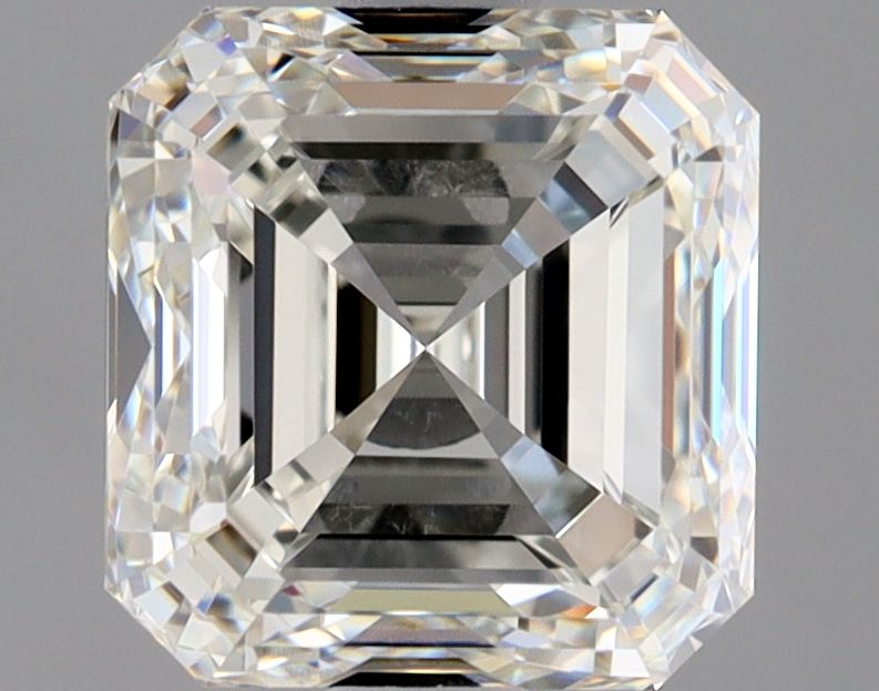 Diamante Naturale Taglio Asscher 1.9ct EX/EX J IF - GIA - 6.67x6.39x4.51mm