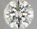 Diamante Naturale Taglio Brillante 0.46ct 3EX J VS1 - GIA - 4.95x4.92x3.08mm