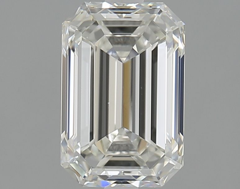 Diamante Naturale Taglio Smeraldo 1.7ct EX/EX H VVS2 - IGI - 8.2x5.43x3.72mm