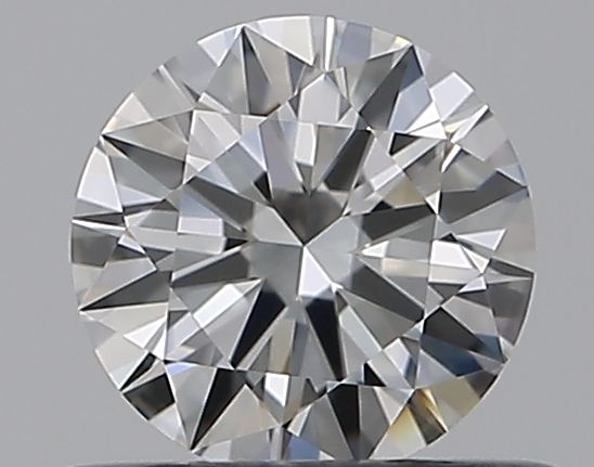 Diamante Naturale Taglio Brillante 0.46ct 3EX F IF - GIA - 5.0x5.01x3.0mm