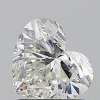 Diamante Naturale Taglio Cuore 1.11ct EX/EX I IF - IGI - 6.32x7.25x4.21mm