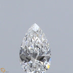 Diamante Naturale Taglio Goccia 0.23ct VG/VG E VS1 - GIA - 5.72x3.44x2.0mm