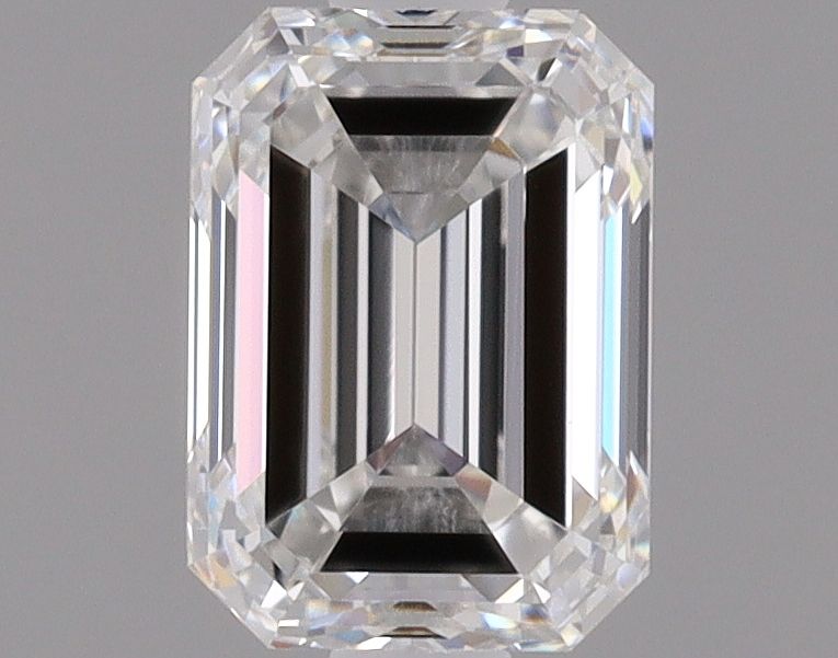 Diamante Naturale Taglio Smeraldo 0.9ct EX/EX F VVS2 - GIA - 6.23x4.5x3.16mm