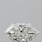 Diamante Naturale Taglio Esagonale 1ct EX/VG H VVS1 - GIA - 9.73x5.06x3.11mm