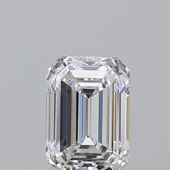 Diamante Naturale Taglio Smeraldo 1.3ct VG/EX D VS1 - GIA - 7.4x5.21x3.48mm