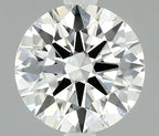 Diamante Naturale Taglio Brillante 1.3ct 3EX H VVS1 - IGI - 7.1x7.13x4.23mm