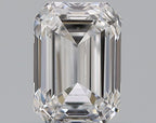 Diamante Naturale Taglio Smeraldo 0.5ct G/EX D VS1 - GIA - 5.2x3.68x2.57mm