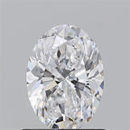 Diamante Naturale Taglio Ovale 1.01ct VG/EX D VVS1 - GIA - 7.69x5.52x3.59mm