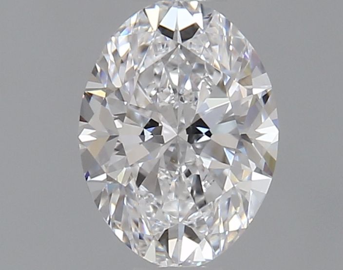 Diamante Naturale Taglio Ovale 0.7ct EX/EX D VVS2 - GIA - 6.81x5.05x3.2mm