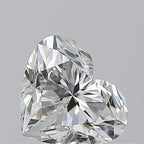 Diamante Naturale Taglio Cuore 0.7ct EX/EX H VVS1 - GIA - 5.17x6.12x3.89mm