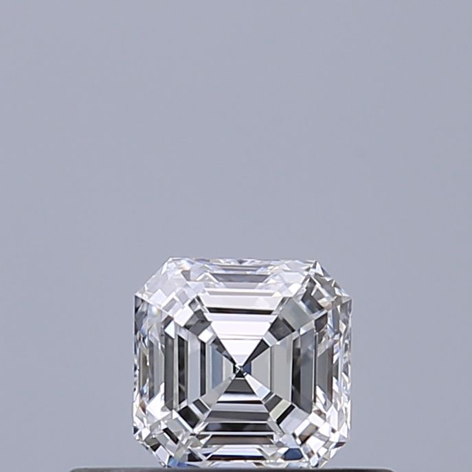 Diamante Naturale Taglio Asscher 0.32ct EX/EX D VVS1 - GIA - 3.79x3.79x2.53mm