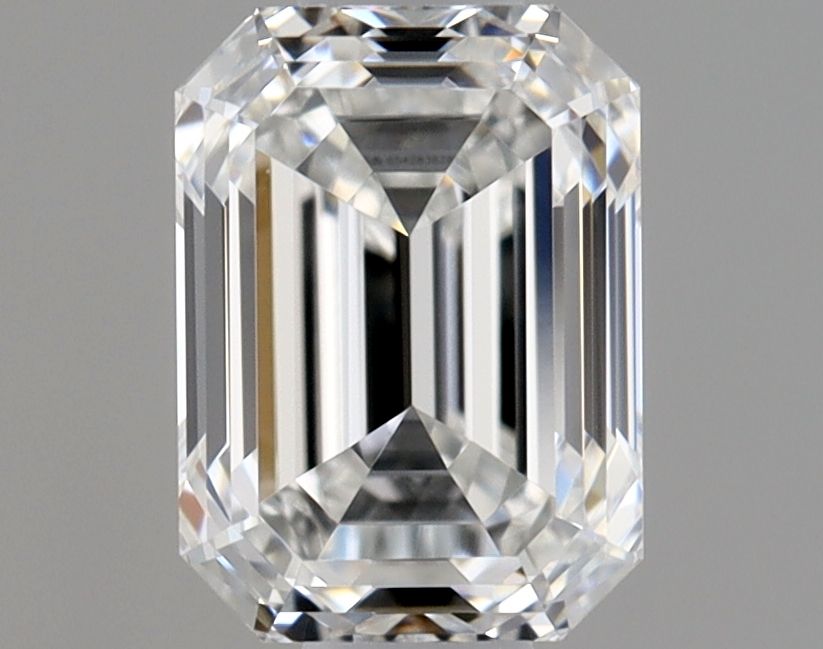 Diamante Naturale Taglio Smeraldo 0.71ct VG/VG F VVS1 - GIA - 5.76x4.2x2.9mm