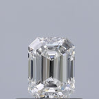 Diamante Naturale Taglio Smeraldo 0.48ct VG/EX F VVS1 - GIA - 5.25x3.89x2.57mm