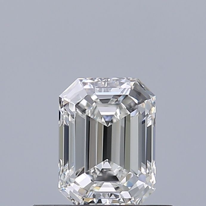 Diamante Naturale Taglio Smeraldo 0.48ct VG/EX F VVS1 - GIA - 5.25x3.89x2.57mm