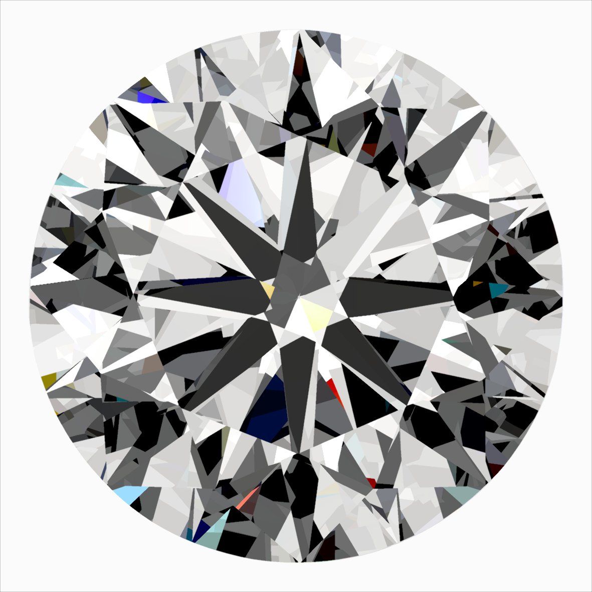 Diamante Naturale Taglio Brillante 0.3ct VG/EX/EX H VS1 - IGI - 4.25x4.29x2.65mm