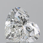 Diamante Naturale Taglio Cuore 1.11ct EX/EX H VVS1 - GIA - 6.29x7.18x4.23mm