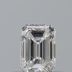 Diamante Naturale Taglio Smeraldo 0.25ct G/EX E VVS1 - GIA - 4.3x3.08x2.07mm