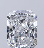 Diamante Naturale Taglio Radiant 0.5ct VG/EX D IF - GIA - 5.21x3.95x2.71mm