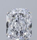 Diamante Naturale Taglio Radiant 0.7ct VG/EX D VVS1 - GIA - 5.95x4.58x2.89mm