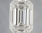 Diamante Naturale Taglio Smeraldo 0.52ct VG/EX E VVS2 - IGI - 5.4x3.73x2.61mm
