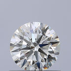 Diamante Naturale Taglio Brillante 0.65ct 3EX J IF - GIA - 5.49x5.53x3.44mm