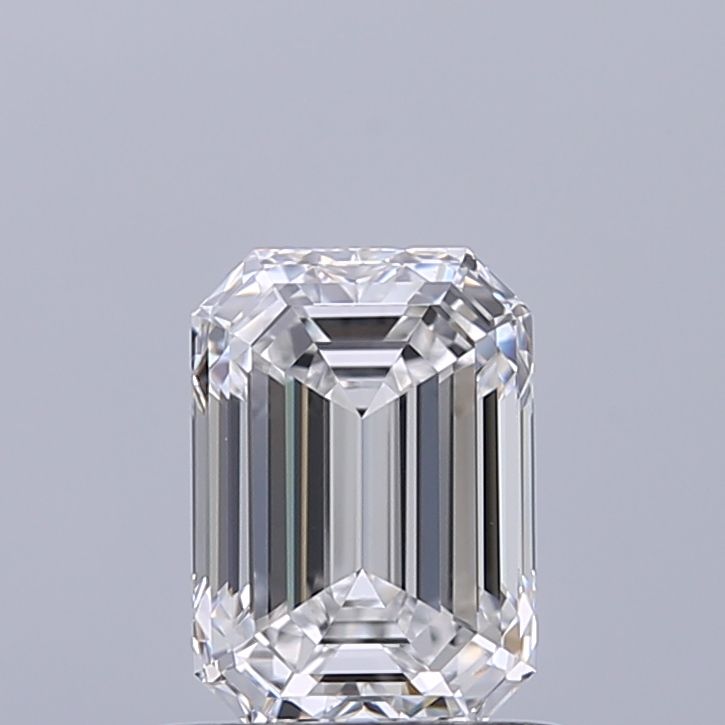 Diamante Naturale Taglio Smeraldo 0.77ct EX/EX E VVS2 - GIA - 6.18x4.34x2.95mm