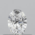 Diamante Naturale Taglio Ovale 0.27ct G/VG D VS1 - IGI - 5.11x3.6x2.34mm