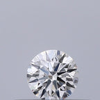 Diamante Taglio Brillante 0.21ct EX/EX/VG D VS1 - GIA - 3.88x3.86x2.38mm