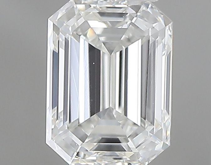 Diamante Naturale Taglio Smeraldo 0.5ct VG/VG G VVS1 - GIA - 5.09x3.8x2.63mm