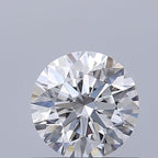 Diamante Naturale Taglio Brillante 0.59ct 3EX D VVS2 - IGI - 5.31x5.35x3.35mm