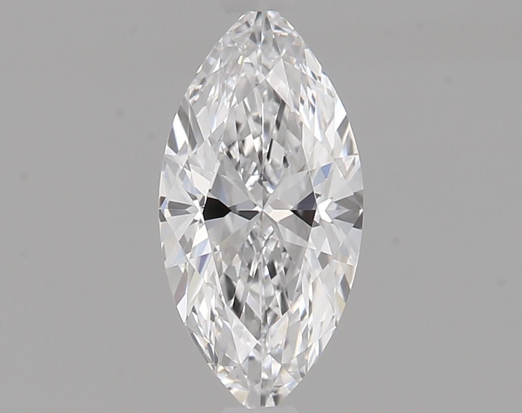 Diamante Naturale Taglio Marquise 0.37ct VG/EX D VVS2 - GIA - 7.7x3.75x2.26mm