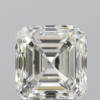 Diamante Taglio Smeraldo Quadrato 2.01ct EX/EX J VS1 - GIA - 6.87x6.54x4.64mm
