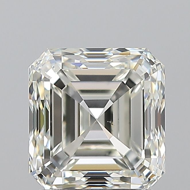 Diamante Taglio Smeraldo Quadrato 2.01ct EX/EX J VS1 - GIA - 6.87x6.54x4.64mm
