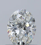 Diamante Naturale Taglio Ovale 0.52ct EX/EX G VS1 - GIA - 6.09x4.56x2.94mm