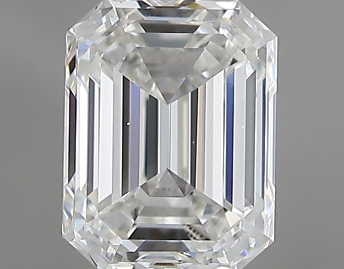 Diamante Naturale Taglio Smeraldo 0.7ct VG/EX F IF - IGI - 5.56x4.27x2.97mm